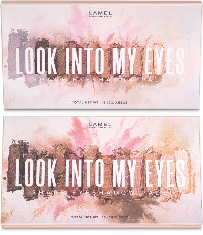 Палетка тіней для повік - Lamel Professional Look Into My Eyes Eyeshadow Palette — фото N2