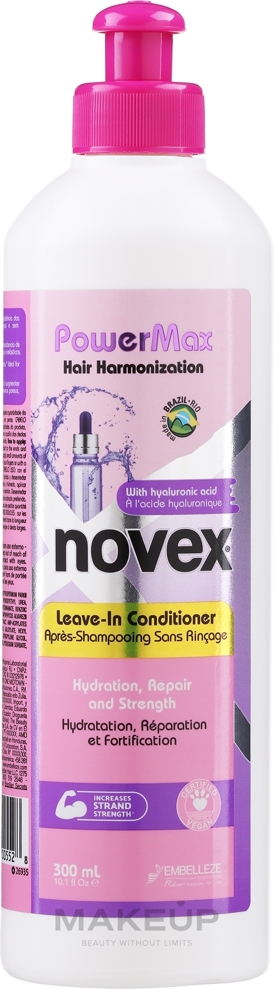 Кондиционер для волос - Novex PowerMax Hair Harmonization Conditioner  — фото 300ml