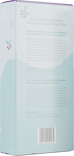Набор - Holika Holika Aloe Skincare Kit (gel/250mk + foam/150ml) — фото N2