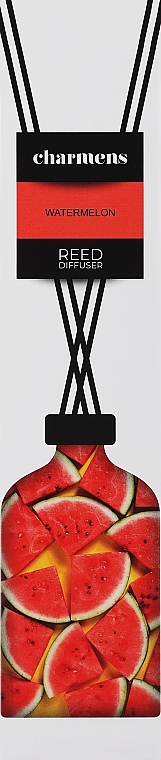 Аромадифузор "Кавун" - Charmens Watermelon Reed Diffuser — фото N1
