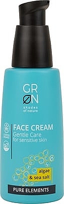 Крем для обличчя - GRN Pure Elements Algae & Sea Salt Face Cream — фото N1