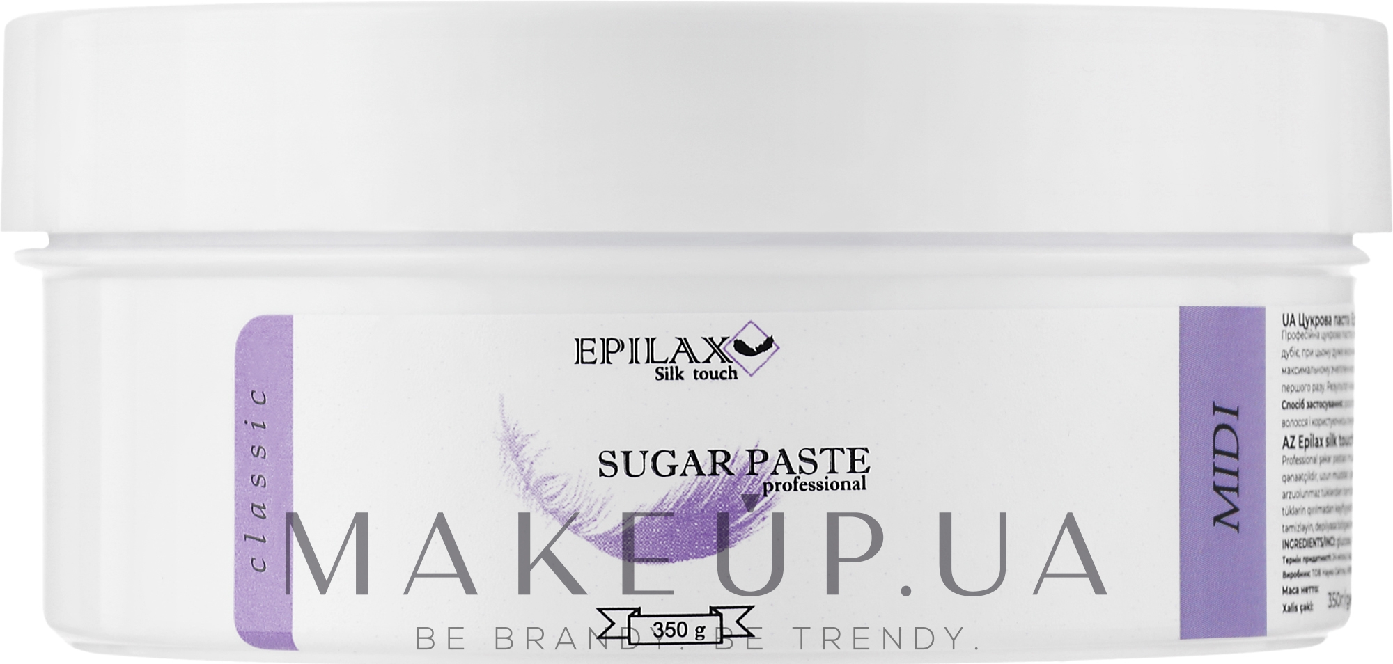 Цукрова паста для шугарингу "Midi" - Epilax Silk Touch Classic Sugar Paste — фото 350g