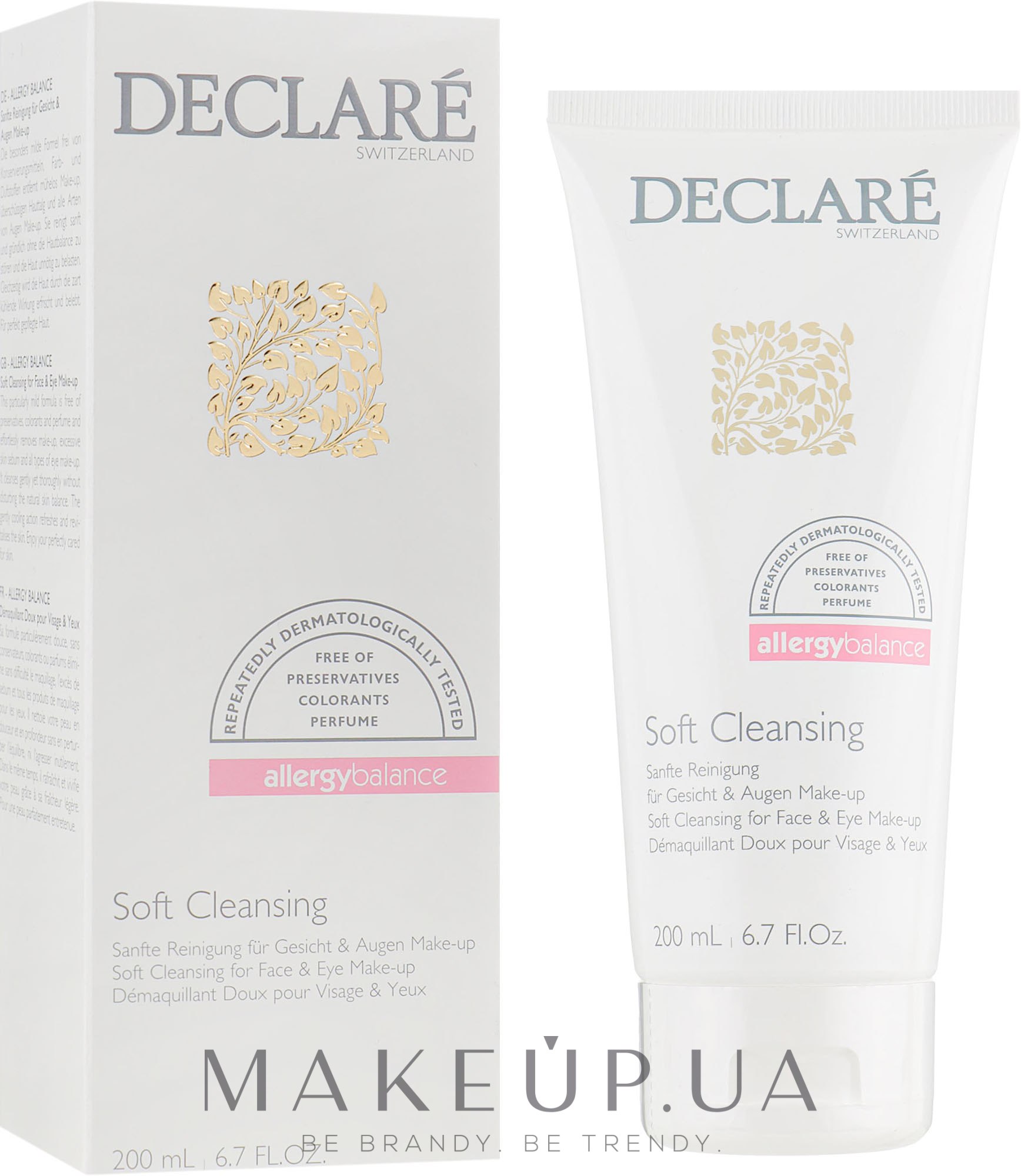 М'який гель для видалення макіяжу - Declare Soft Cleansing for Face & Eye Make-up — фото 200ml