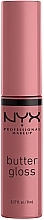 Духи, Парфюмерия, косметика УЦЕНКА Увлажняющий блеск для губ - NYX Professional Makeup Butter Gloss *