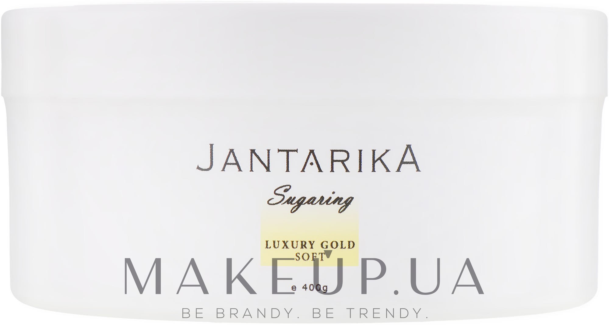 Цукрова паста для шугарінга, м'яка - JantarikA Luxury Gold Soft — фото 400g