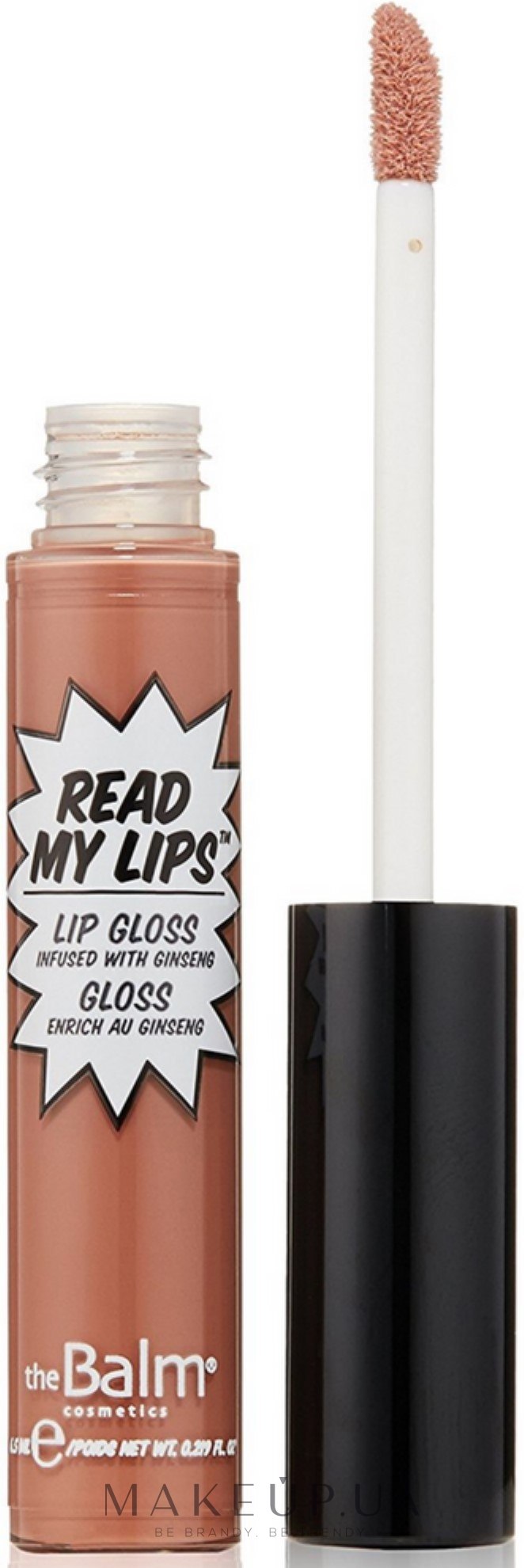 theBalm Pretty Smart Lip Gloss - theBalm Read My Lips Lip Gloss — фото Snap! - Warm Nude