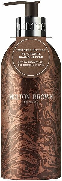 Molton Brown Re-Charge Black Pepper Infinite Bottle Limited Edition - Гель для ванны и душа — фото N2