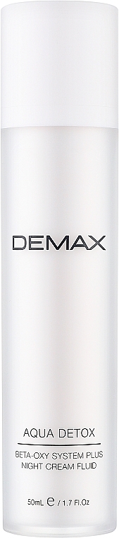 Детокс ночной аква флюид - Demax Aqua Detox Night Fluid