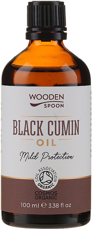 Масло черного тмина - Wooden Spoon Black Cumin Oil — фото N1