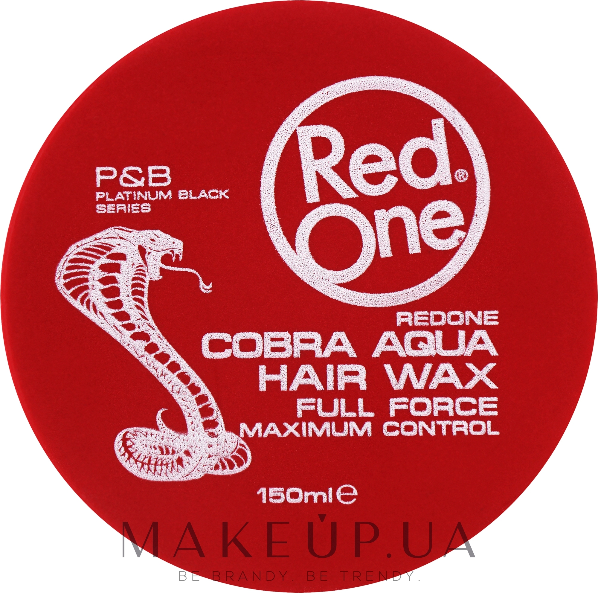 Аквавіск для волосся ультрасильної фіксації - RedOne Cobra Aqua Hair Wax — фото 150ml