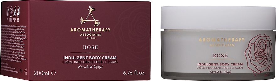 Зволожувальний крем для тіла - Aromatherapy Associates Indulgence Rose Body Cream — фото N2