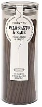 Ароматические палочки - Paddywax Haze Palo Santo & Sage Incense Sticks — фото N1