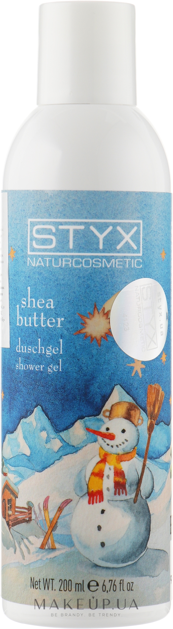 Гель для душу "Різдвяна серія", з маслом ши - Styx Naturcosmetic Shea Butter Shower Gel — фото 200ml
