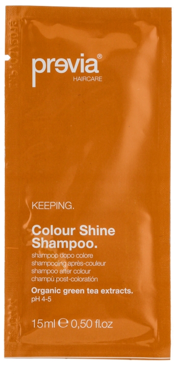 Шампунь - Previa Keeping Colour Shine Shampoo (пробник)