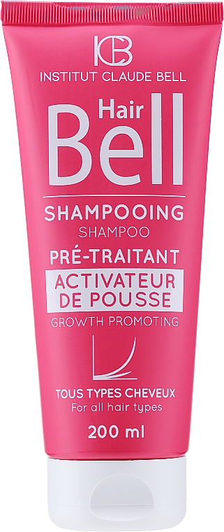 Шампунь-ускоритель роста волос - Institut Claude Bell Hair Bell Growth Accelerator Shampoo — фото N1