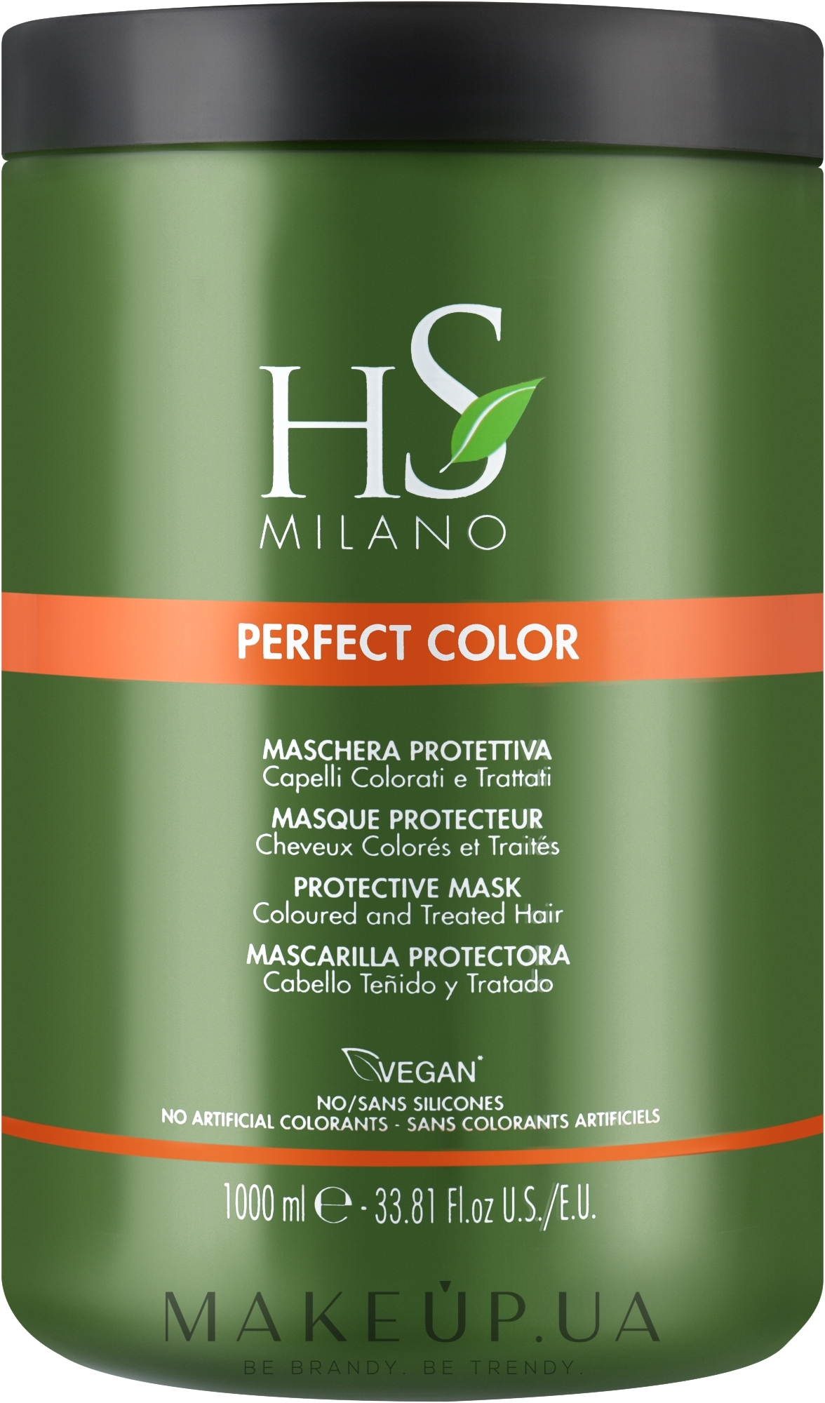 Маска для окрашенных волос - Hs Milano Perfect Color Mask — фото 1000ml