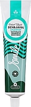 Натуральная зубная паста "Мята" - Ben & Anna Natural Toothpaste Spearmint with Fluoride (туба) — фото N2