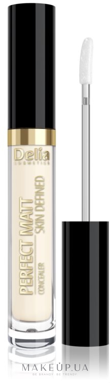 Матирующий корректор - Delia Perfect Matt Skin Defined Concealer — фото 02