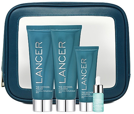 Набор, 5 продуктов - Lancer The Method Intro Kit Sensitive-Dehydrated Skin — фото N1