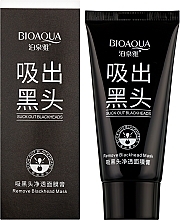 Маска-пленка для лица с активированным углем - Bioaqua Remove Blackhead Mask — фото N2