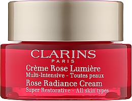 Парфумерія, косметика Денний відновлювальний крем від зморшок - Clarins Super Restorative Rose Radiance Cream