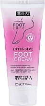 Парфумерія, косметика Інтенсивно зволожувальний крем для ніг - Beauty Formulas Softening Intensive Foot Cream Menthol & Peppermint