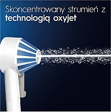 Іригатор з технологією "Oxyjet", біло-блакитний - Oral-B Power Oral Care Series 4 AquaCare Irygator MDH20.026.2 — фото N2