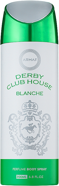 Armaf Derby Club House Blanche - Парфюмированный дезодорант-спрей для тела — фото N1