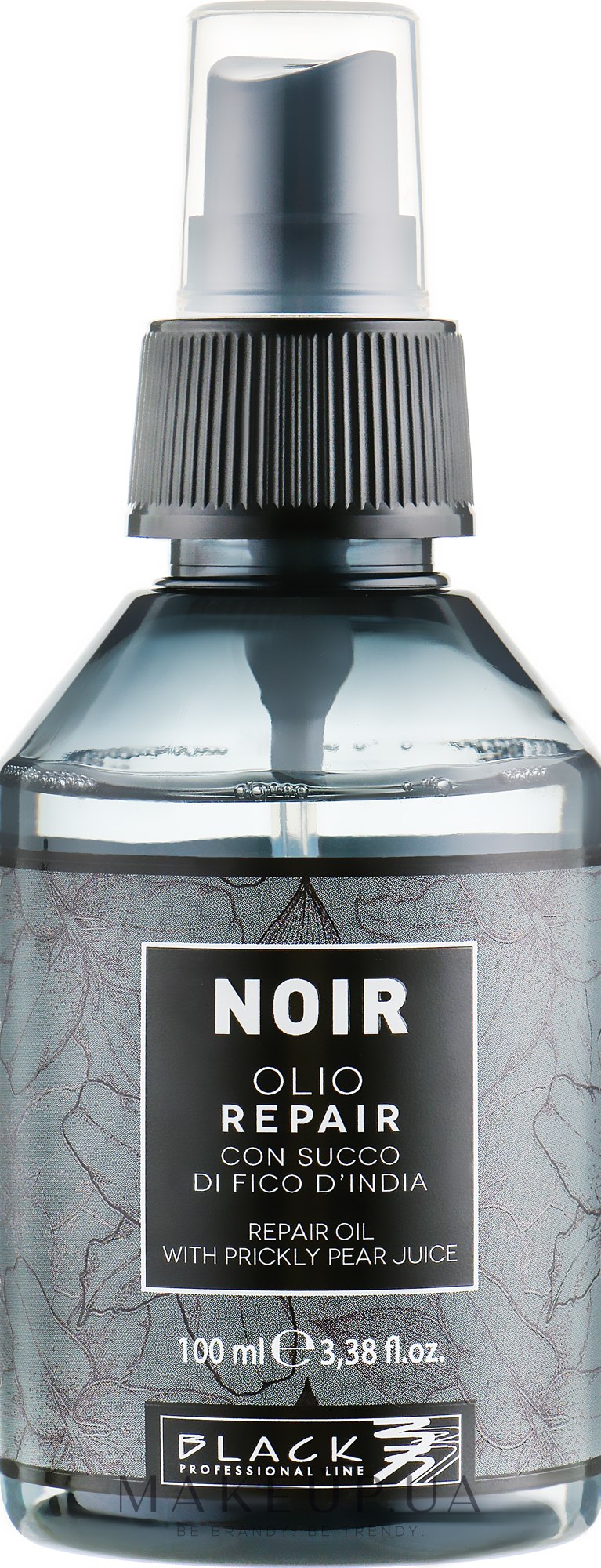 Масло с соком кактуса и груши - Black Professional Line Noir Repair Prickly Pear Juice Oil — фото 100ml