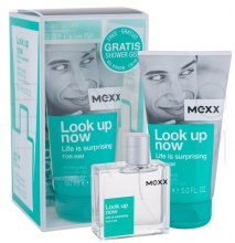 Парфумерія, косметика Mexx Look Up Now for Him - Набір (edt/50ml + sh/gel/150ml)