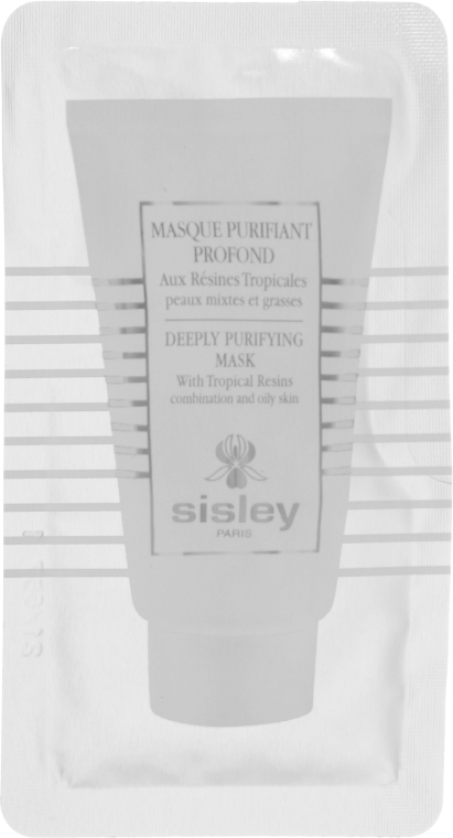 Очищающая маска с тропическими смолами - Sisley Deeply Purifying Mask with Tropical Resins (пробник) — фото N1
