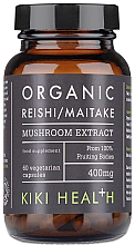 Духи, Парфюмерия, косметика Пищевая добавка "Экстракт гриба" - Kiki Health Reishi & Maitake Mushroom Extract Organic 