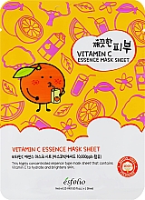 Духи, Парфюмерия, косметика Тканевая маска для лица с витамином С - Esfolio Pure Skin Vitamin C Essence Mask Sheet