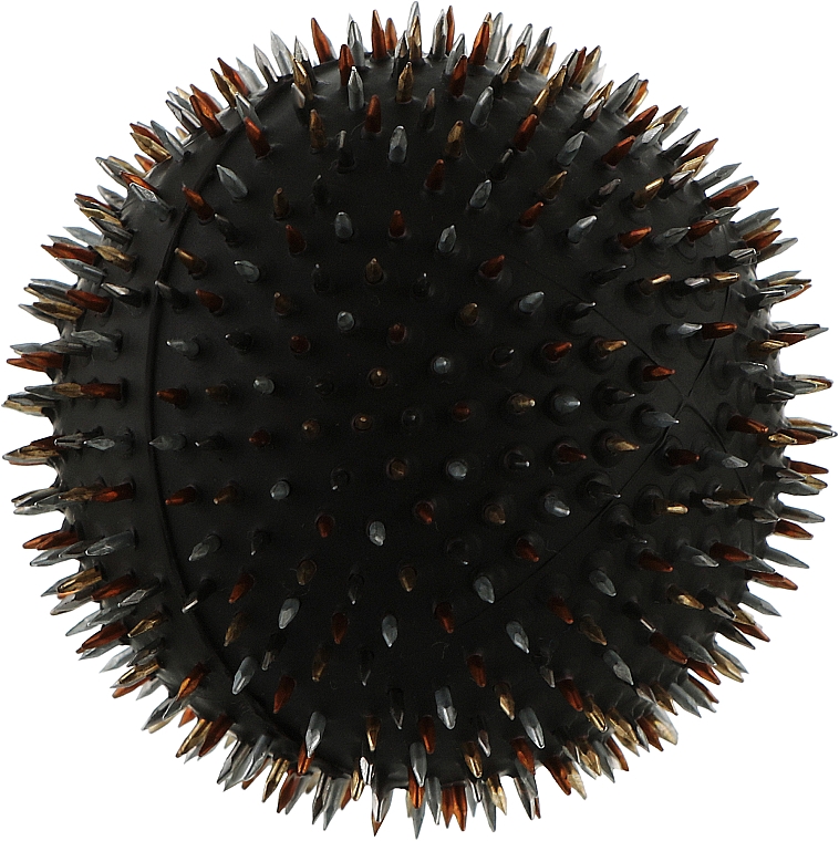 Мячик игольчатый, 5.5 см, черный - Ляпко — фото N1
