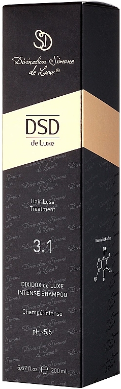Интенсивный шампунь Диксидокс Де Люкс № 3.1 - Simone DSD De Luxe Dixidox DeLuxe Intense Shampoo — фото N2