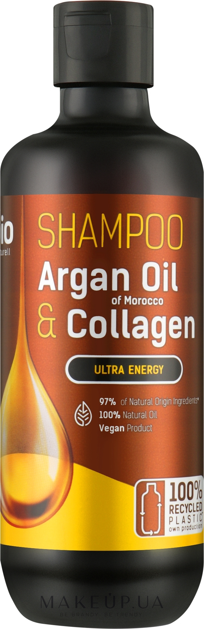 Шампунь для волос "Argan Oil of Morocco & Collagen" - Bio Naturell Shampoo — фото 355ml
