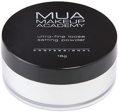 Прозора розсипчаста пудра для обличчя - MUA Ultra-Fine Loose Setting Powder — фото N1