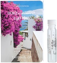 Духи, Парфюмерия, косметика Dolce & Gabbana Light Blue Escape to Panarea - Туалетная вода (пробник)