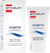Парфумерія, косметика Крем для ніг - Emolium Diabetix Regenerating Foot Cream