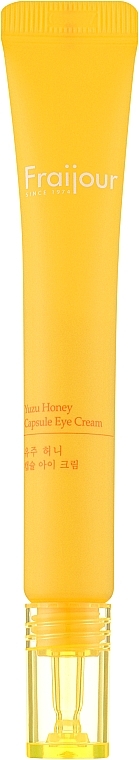 Микрокапсульный крем для зоны вокруг глаз с медом и цитроном - Fraijour Yuzu Honey Capsule Eye Cream