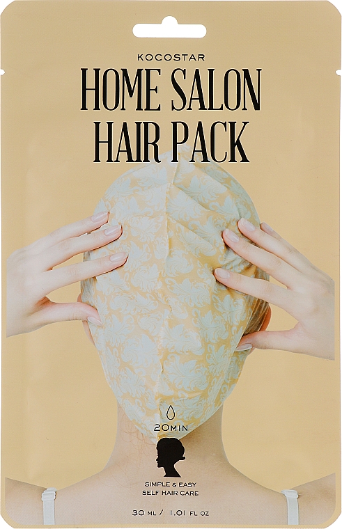 Восстанавливающая маска для волос - Kocostar Home Salon Hair Pack