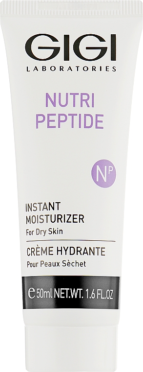 Пептидний крем "Миттєве зволоження" - Gigi Nutri-Peptide Instant Moisturizer for Dry Skin — фото N2
