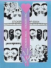 Дизайнерські наклейки для педикюру "Wraps P-00004" - StickersSpace — фото N1