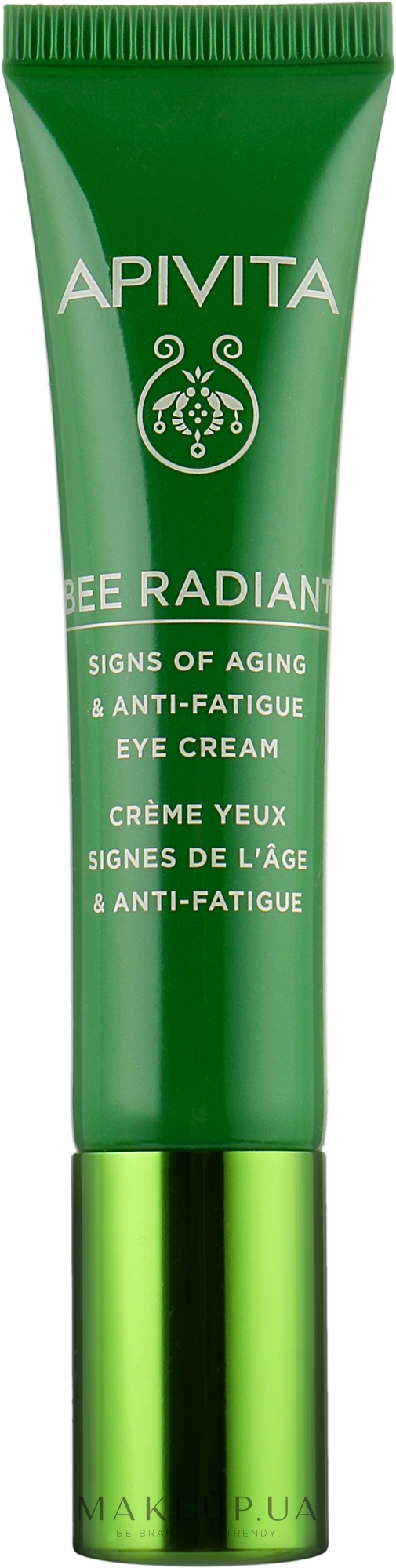Крем для кожи вокруг глаз - Apivita Bee Radiant Signs Of Aging & Anti-Fatigue Eye Cream — фото 15ml