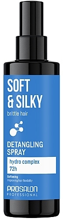 Спрей, облегчающий расчесывание волос - Prosalon Soft & Silky Detangling Sparay — фото N1