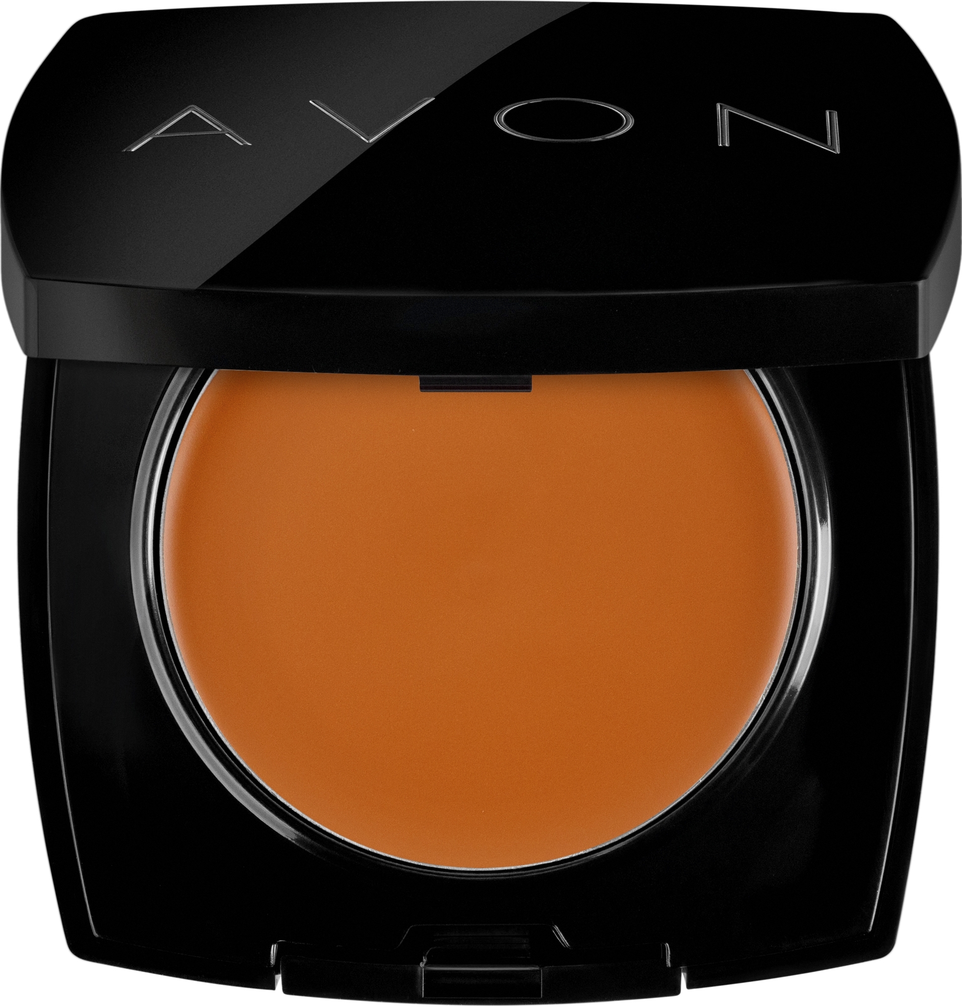 Компактная крем-пудра для лица - Avon Cream-To-Powder Foundation Compact — фото Caramel