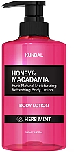 Духи, Парфюмерия, косметика Лосьон для тела "Мята" - Kundal Honey & Macadamia Body Lotion Herb Mint