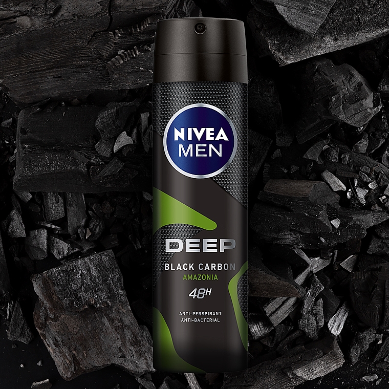 Дезодорант-спрей для мужчин - NIVEA MEN Deep Boost 48H Anti-Perspirant — фото N5