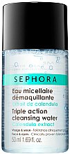 Духи, Парфюмерия, косметика Мицеллярная вода для снятия макияжа - Sephora Triple Action Cleansing Water