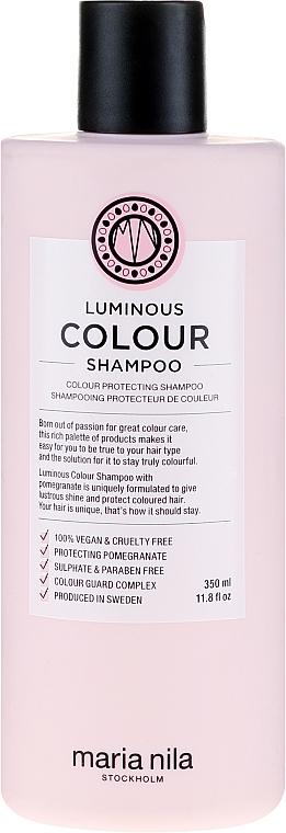 Шампунь для окрашенных волос - Maria Nila Luminous Color Shampoo — фото N3